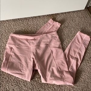 pink victoria secret leggings